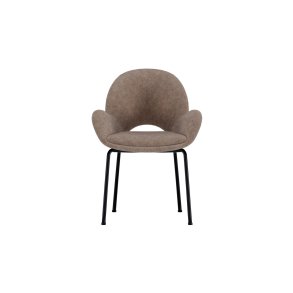 Florensa matstol armst�d sammet brun.