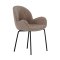 Florensa matstol armst�d sammet brun.