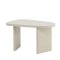 Gr�nvik Beistelltisch wei� Nachttisch beige.