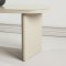 Gr�nvik Beistelltisch wei� Nachttisch beige.