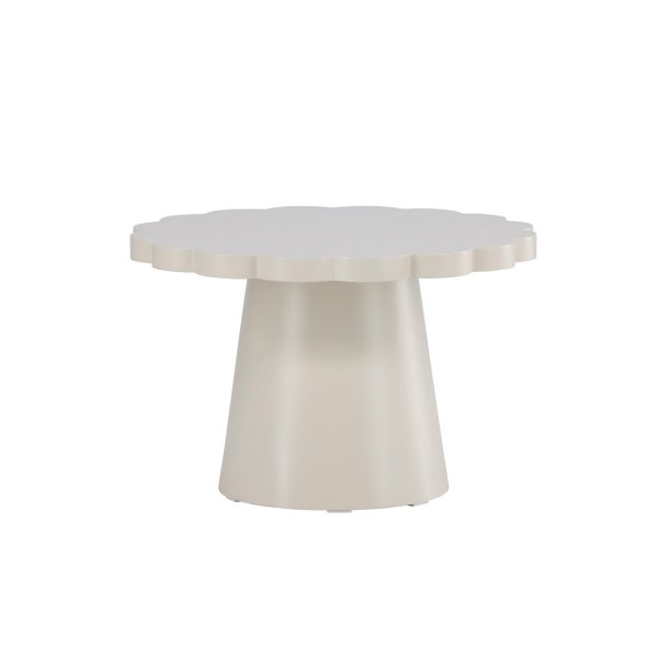 Krull Couchtisch Ø70 cm beige.