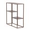 Staal Regal 3 Regalb�den Walnuss-Dekor.