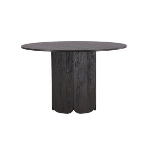 Tekla Esstisch Ø120 cm schwarz.