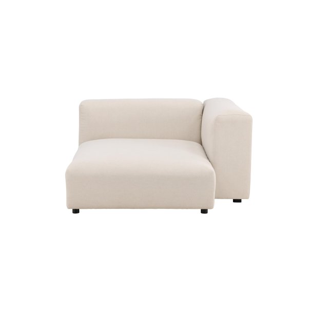 Mavi szezlong beżowy.