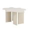 Flower Esstisch 123x190 cm beige.
