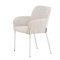 V�t� matstol armst�d beige.