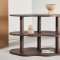 Moln Regal 3 Regalb�den Mokka.