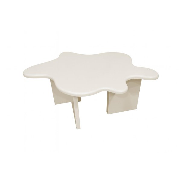 Flower Couchtisch beige.