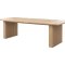 Humle matbord 100x200/300cm med utdrag natur.