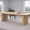 Humle matbord 100x200/300cm med utdrag natur.