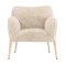 Zenzi f�t�lj konstp�ls beige.