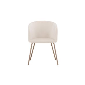 Berit matstol armst�d sammet beige.