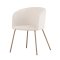 Berit matstol armst�d sammet beige.