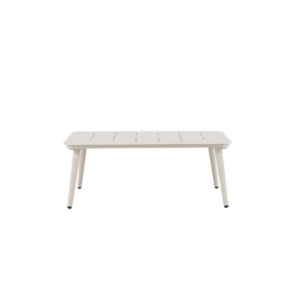 Lina Gartentisch 90x90cm beige.