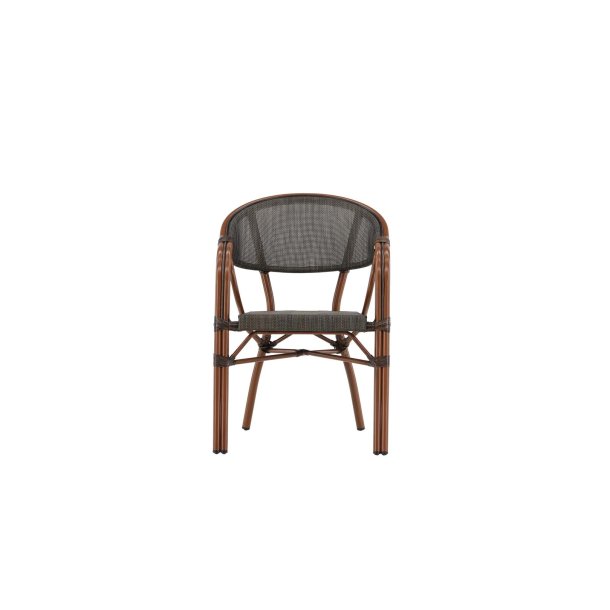 Vila krzesło ogrodowe czarny.