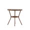 Loures Cafetisch 70 braun.