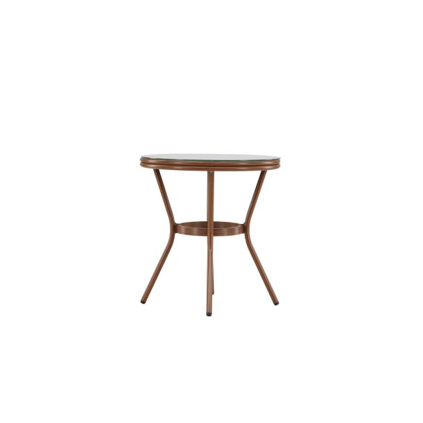Loures Cafetisch 70 braun.