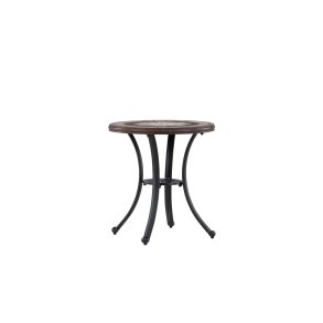 Leiria Cafetisch Ø60 braun.