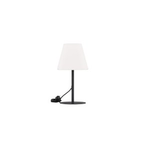 Moris bordslampa för utomhusbruk svart.
