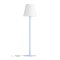 Moris Lampe hellblau.