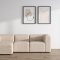 Cubic M sjeselongsofa hyre eller venstrevent beige.