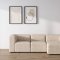 Cubic M sjeselongsofa hyre eller venstrevent beige.