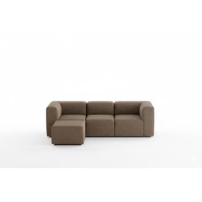 Cubic M chaiselongsofa h�jre eller venstrevendt brun.