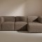 Cubic M sofa szezląg prawy lub lewy brązowe.