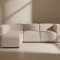 Cubic XL sofa szezląg prawy lub lewy beżowy.