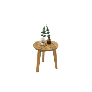 Chania Beistelltisch 40cm Akazie.
