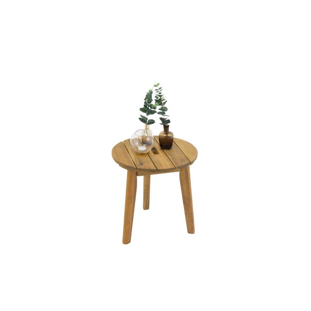Chania Beistelltisch 40cm Akazie.