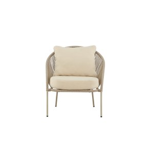 Lindos Loungesessel beige.