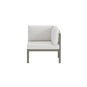 Copacabana havesofa hj�rnemodul brun.