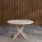 Kenya Gartentisch �120cm whitewash.