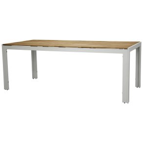 Bois Esstisch Natur, weiß.