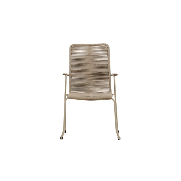 Bois krzesło ogrodowe beżowy.