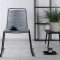 Lindos havestol med armln stabelbar sort,gr.