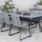 Lindos havestol med armln stabelbar sort,gr.