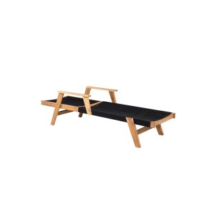 John liggestol svart, natur.