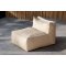 Rambo sckstol mittendel beige.