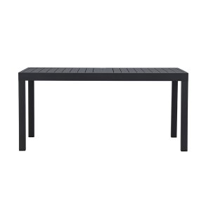 Capo Gartentisch mit Auszug 160/240 cm schwarz.