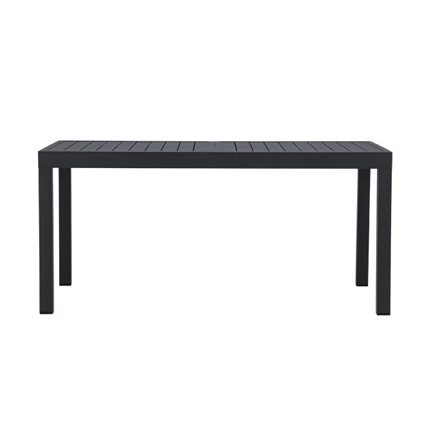 Capo hagebord med uttrekk 160/240 cm svart.