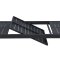 Capo hagebord med uttrekk 160/240 cm svart.