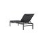 Tumbona Massimo negra.