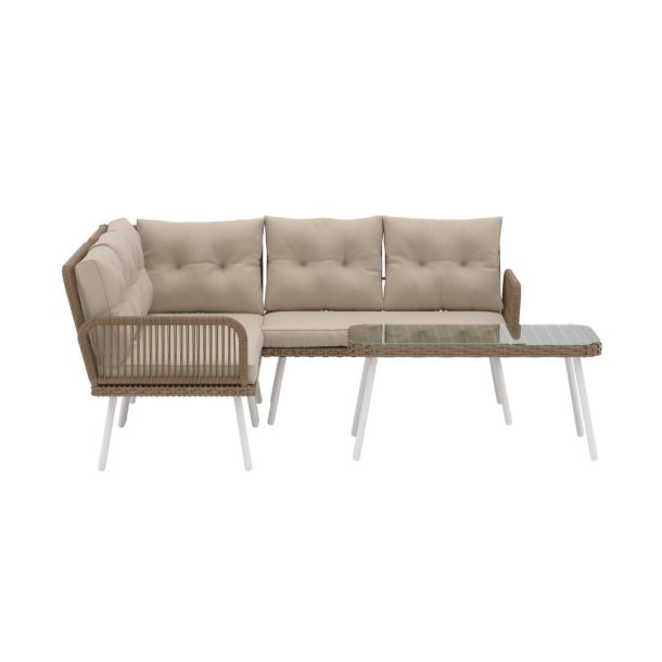 Ibiza sofas�t beige.
