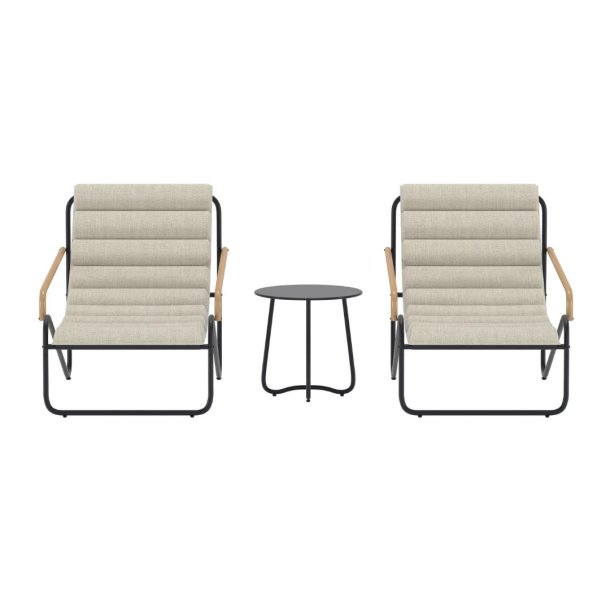 Ithaka Loungeset schwarz.