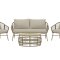 Lipari sofas�t beige.