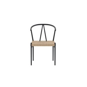 Alfons chaise de jardin noir.