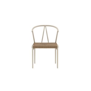 Alfons chaise de jardin beige.