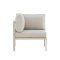 Copacabana havesofa hj�rmemodul beige.